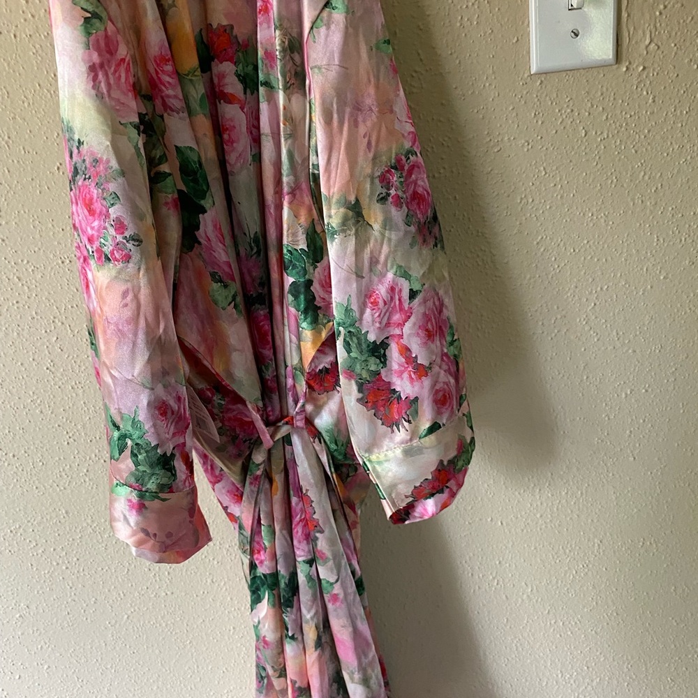 David’s Bridal bride robe